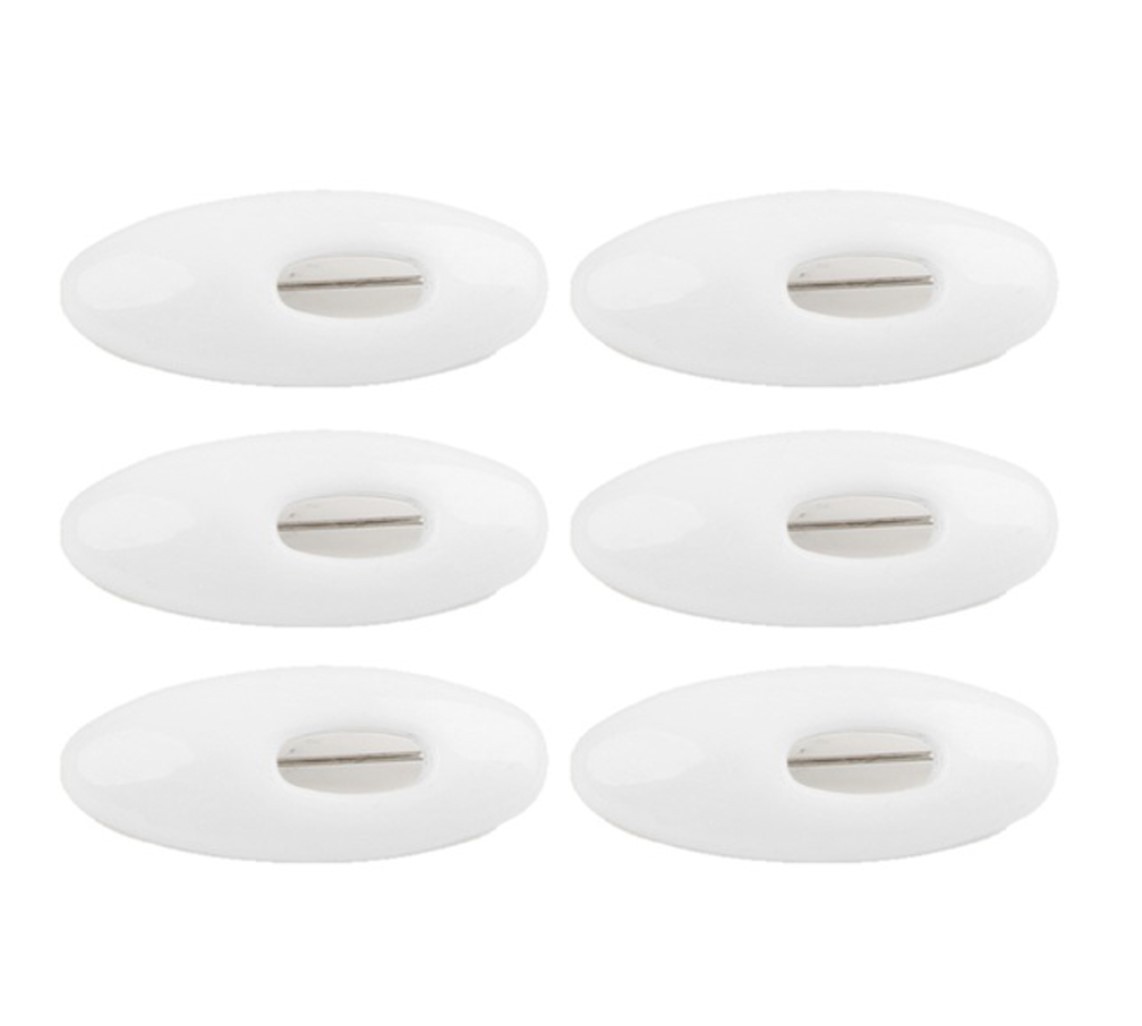 12Pcs Plastic Safety Brooch Pi - Embroidery Hijab recension och pris