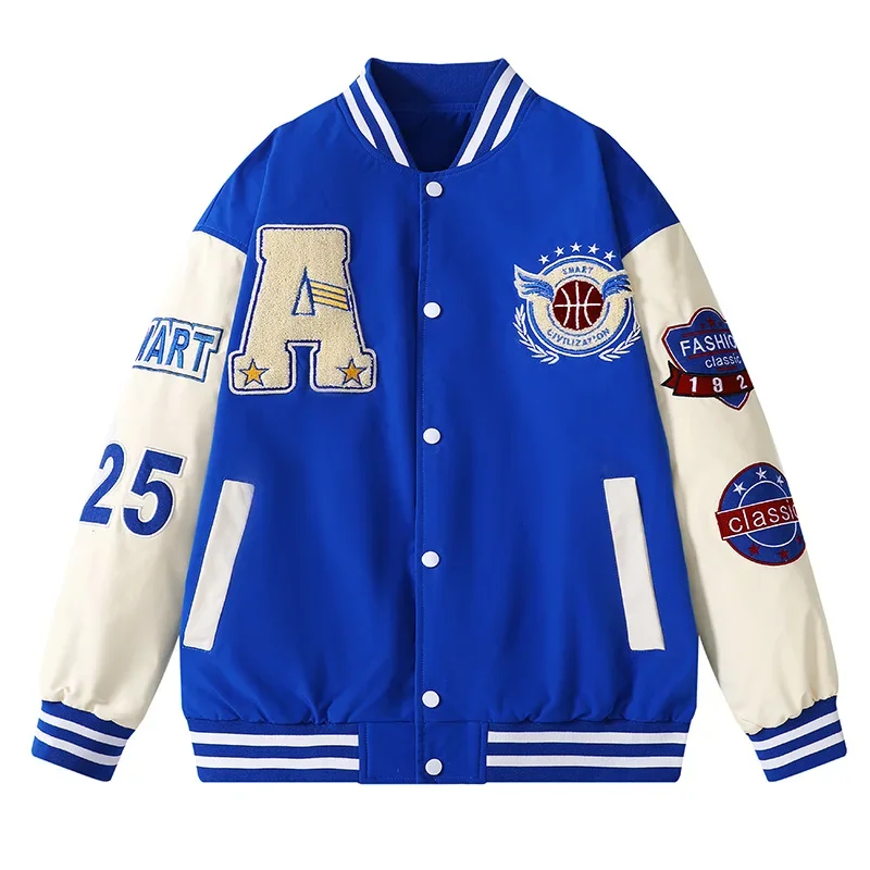 Streetwear Women Unisex Colleg - Embroidery Letter N recension och pris