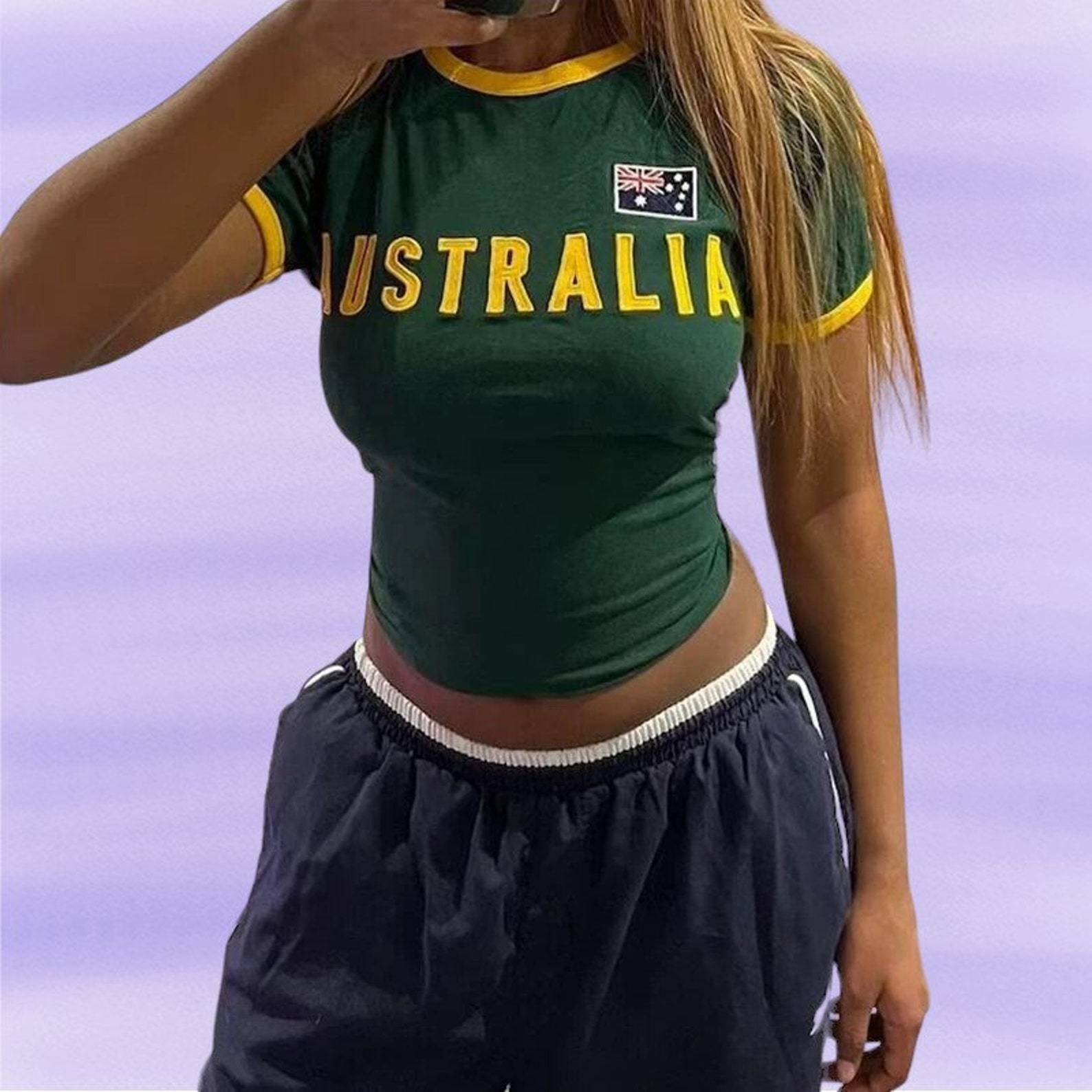 Y2k Aesthetic Women Australia  - Embroidery In Australia recension och pris