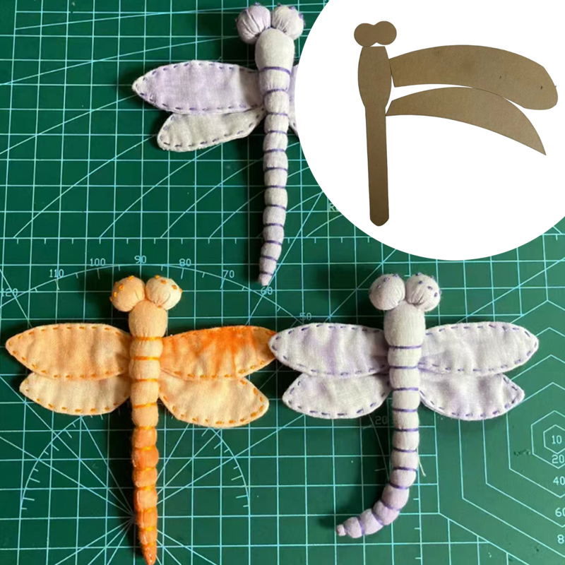 Dragonfly Quilting Template Tr - Embroidery Pattern recension och pris