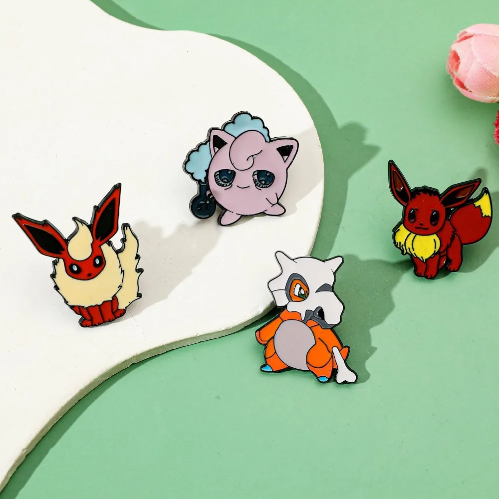 4 Pcs Characters Cartoon Brooc - Embroidery Garment recension och pris