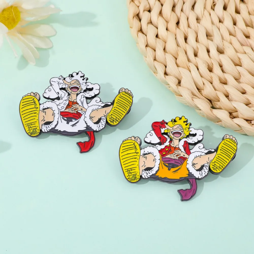 2 Pcs Anime Derivatives Brooch - Embroidery Garment recension och pris