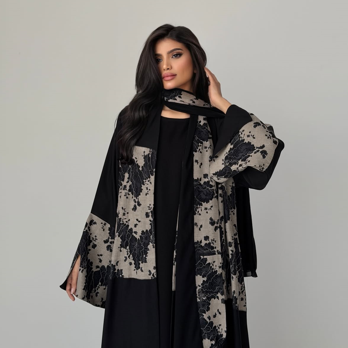 Women Eid Abaya Hijab 2 Piece  - Embroidery Hijab recension och pris