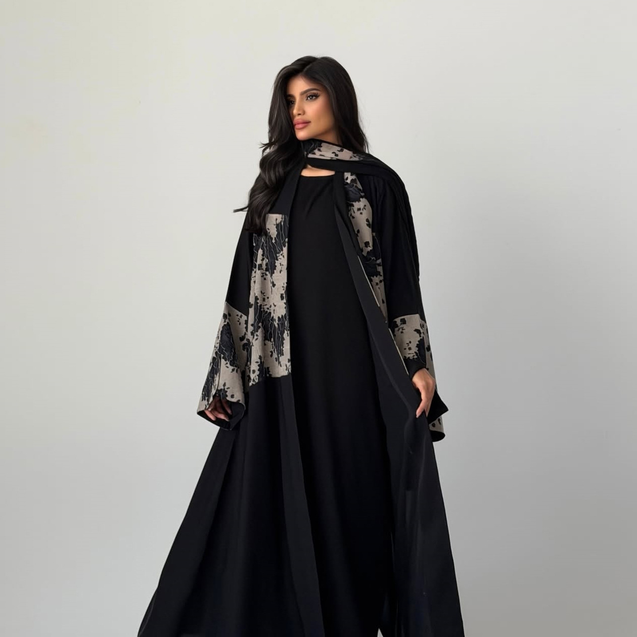 Women Eid Abaya Hijab 2 Piece  - Embroidery Hijab recension och pris