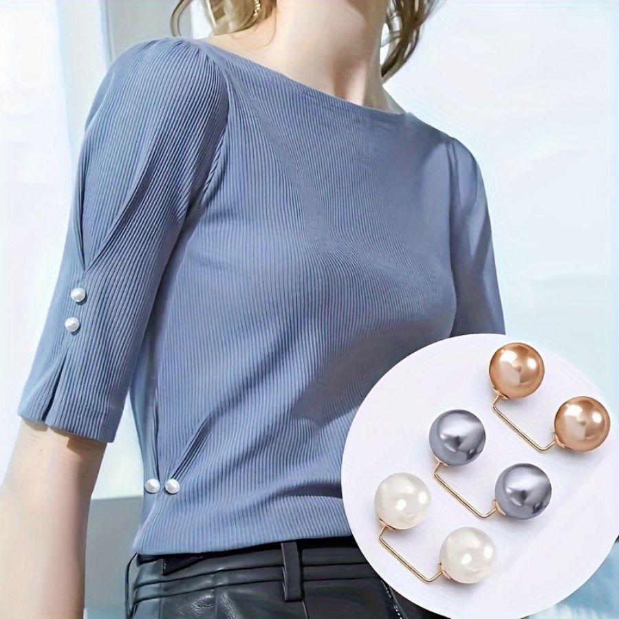 Set of 6 Fashion Pearl Pins fo - Embroidery Kaftan recension och pris