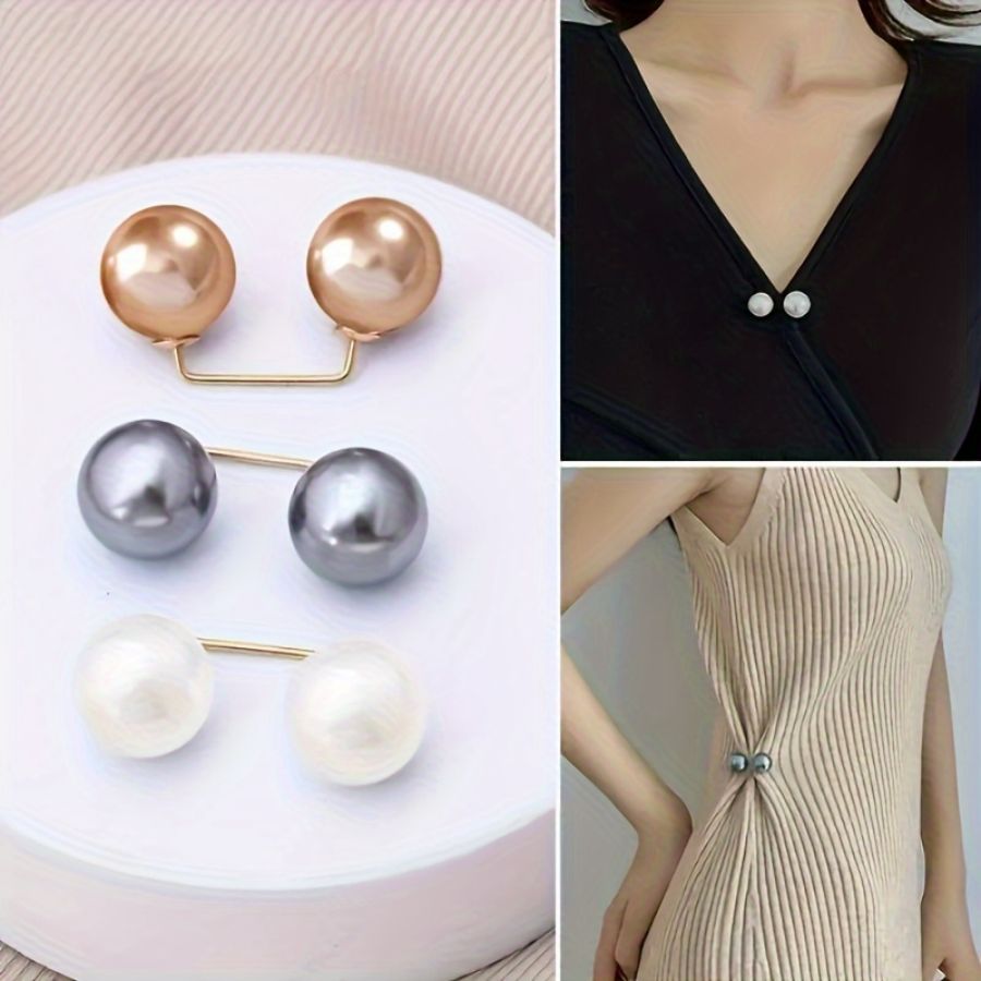 Set of 6 Fashion Pearl Pins fo - Embroidery Kaftan recension och pris