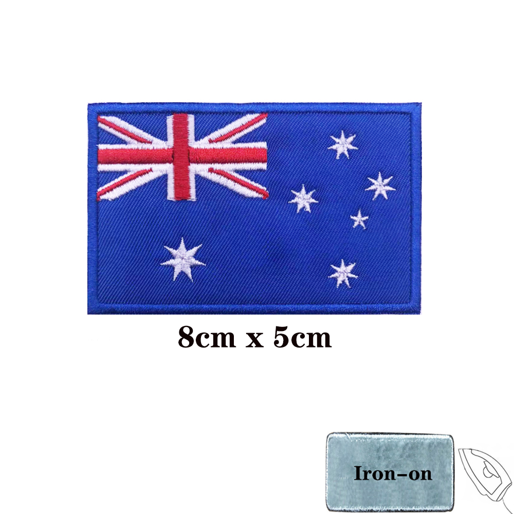 Australian flag Australia Patc - Embroidery In Australia recension och pris