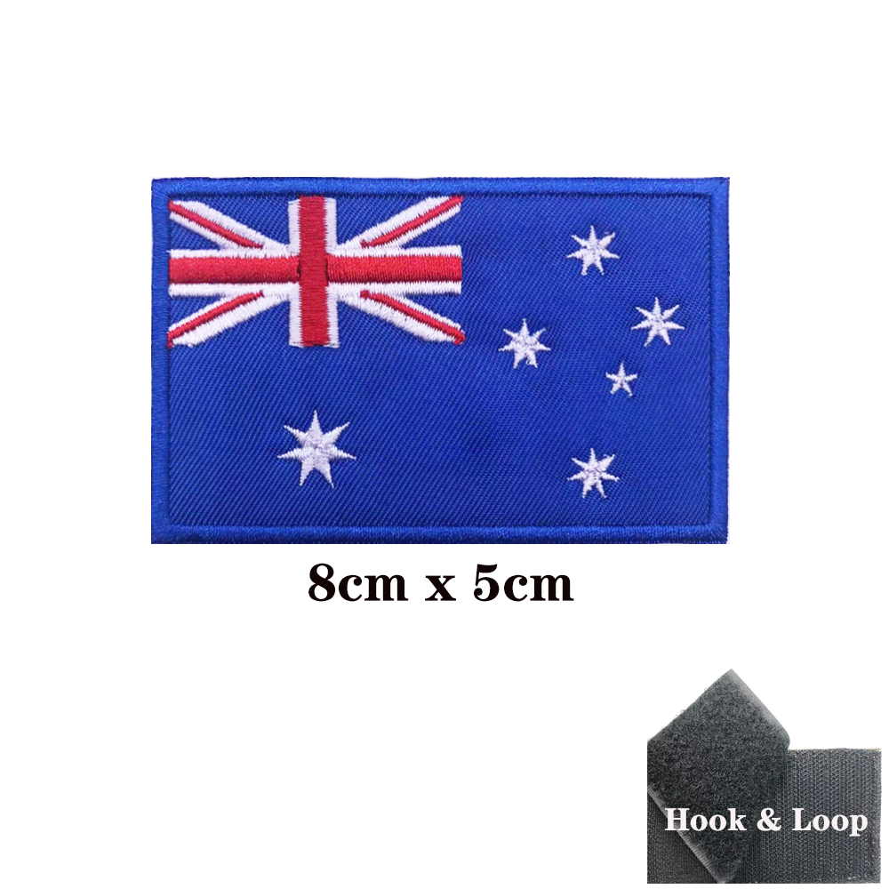 Australian flag Australia Patc - Embroidery In Australia recension och pris