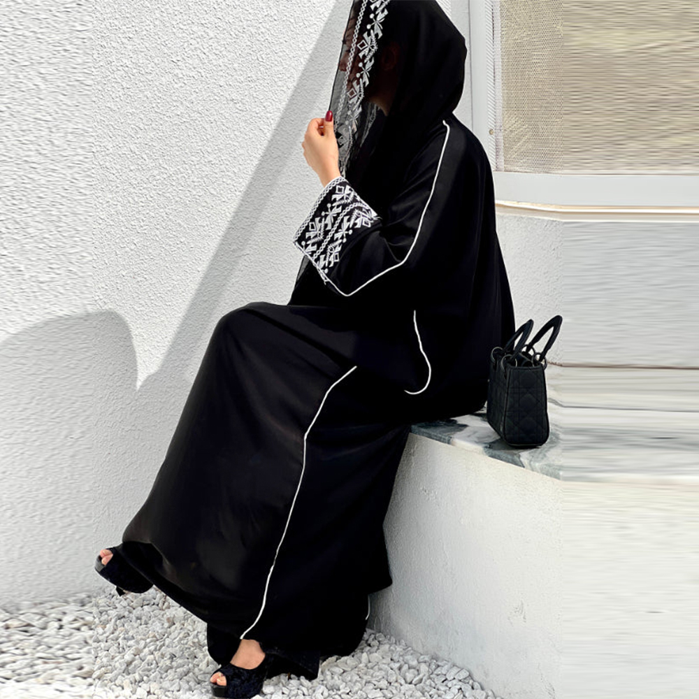 Fashion Classic Embroidered Ab - Embroidery Hijab recension och pris